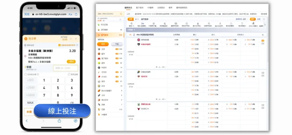 nba季後賽投注