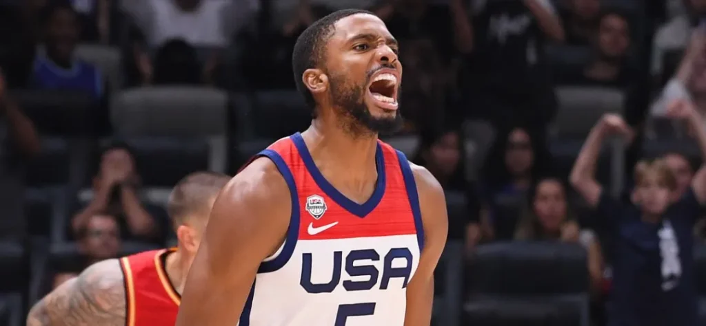 美國隊得分後衛：Mikal Bridges